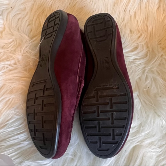MUNRO AMERICAN - RAMIE Burgundy Suede Loafers Sz 9W - Picture 4 of 6